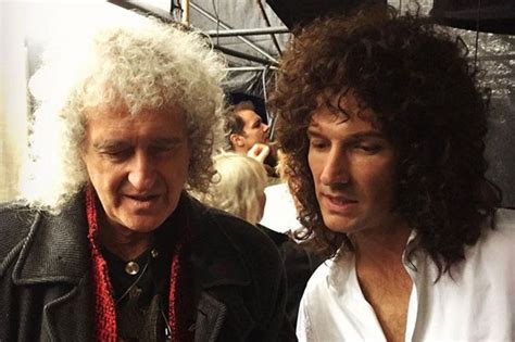 gwilym lee|gwilym lee and brian may.